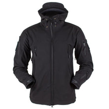 将图片加载到图库查看器，Men's Outdoor Soft Fleece Jacket Men's And Women's Jacket Unique Jackets For Men Windproof  Waterproof Breathable Jacket Thermal Hooded Tactical Jacket Outdoor Camouflage Fleece Hooded Coat
