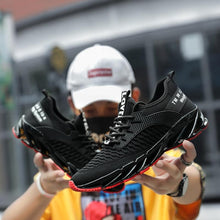 将图片加载到图库查看器，Men's Running Sneakers Non-Slip Lightweight Comfortable Air Sports Men Walking Sport Running Athletic Non Slip Fashion Breathable Luxury Modern Outdoor Sneakers
