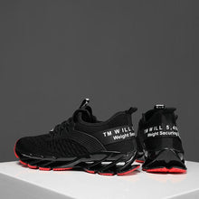 将图片加载到图库查看器，Men's Running Sneakers Non-Slip Lightweight Comfortable Air Sports Men Walking Sport Running Athletic Non Slip Fashion Breathable Luxury Modern Outdoor Sneakers
