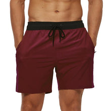 Load image into Gallery viewer, Men's Stretch Swim Trunks Quick Dry Beach Shorts With Zipper Pockets and Mesh Lining  Men's Swim Trunks Quick Dry Beach Shorts with Pockets Swimsuits for Men
