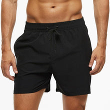 Load image into Gallery viewer, Men's Stretch Swim Trunks Quick Dry Beach Shorts With Zipper Pockets and Mesh Lining  Men's Swim Trunks Quick Dry Beach Shorts with Pockets Swimsuits for Men
