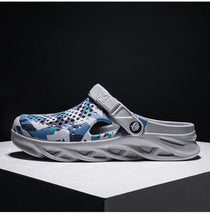 Load image into Gallery viewer, Men's Summer Hole Shoes Rubber Soft-Soled Garden Shoes Outdoor Non-Slip Camouflage Sandals Clogs Garden Shoes Unisex Yard Slip On Shoes For Men
