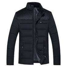 Load image into Gallery viewer, Men's Warm Winter Jacket Men's Casual Jacket Spring Autumn Fashion Jacket Comfortable Warm Thick Padded Jacket For Men Outdoor Adventure Jacket
