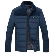 Load image into Gallery viewer, Men's Warm Winter Jacket Men's Casual Jacket Spring Autumn Fashion Jacket Comfortable Warm Thick Padded Jacket For Men Outdoor Adventure Jacket
