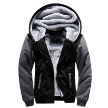 将图片加载到图库查看器，Men's Winter Jacket Camouflage Thick Warm Jackets Hooded Long Sleeve Jacket Man Casual Hoodies Men Winter Sweatshirt Warm Soft Jacket Men's Clothing Heavyweight Jacket Ideal Gift For Friends
