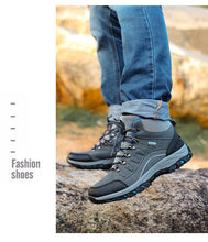Load image into Gallery viewer, Men's Women's New Outdoor Climbing Hiking Sports Shoes Comfortable Breathable Wear-Resistant Men's Soft Casual Shoes Outdoor Walking Lace Up Anti-Slip Comfortable Ankle Booties
