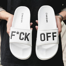 将图片加载到图库查看器，Men Slippers Unisex Bathroom Home Slides Male Couple Beach Sandals Fashion House Shoes Non-slip Flip Flops Mens Bathroom Pool Non-Slip Quick Drying Fashion Slippers
