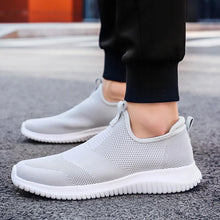 Load image into Gallery viewer, Men Sneakers Lightweight Casual  Slip On Walking Socks Sneakers Trainers Mesh Flat Breathable Summer Walking Beach Mesh Shoes Comfortable Mesh Athletic Espadrilles
