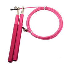 Load image into Gallery viewer, Men Speed Jump Rope Workout Professional Gym Cable Steel Wire Bearing Skipping Rope Flexible Jump Ropes For Fitness Quite Skipping Rope With Bearing And Slender Aluminum Alloy Handle
