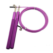 Load image into Gallery viewer, Men Speed Jump Rope Workout Professional Gym Cable Steel Wire Bearing Skipping Rope Flexible Jump Ropes For Fitness Quite Skipping Rope With Bearing And Slender Aluminum Alloy Handle
