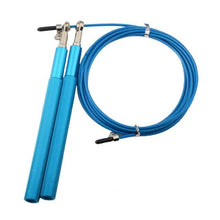 Load image into Gallery viewer, Men Speed Jump Rope Workout Professional Gym Cable Steel Wire Bearing Skipping Rope Flexible Jump Ropes For Fitness Quite Skipping Rope With Bearing And Slender Aluminum Alloy Handle
