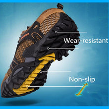 Load image into Gallery viewer, Men Sport Mesh Hiking Shoes Wearproof Rubber Upstream Quick-Dry Breathable Water Sports Shoes Athletic Hiking Water Shoes Mens Womens Barefoot Swim Walking Shoes
