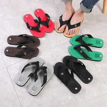 Load image into Gallery viewer, Men Summer Flip Flops Beach Sandals Anti-slip Casual Flat Shoes High Quality Slippers Flip Flops For Women Yoga Mat Comfortable Beach Thong Sandals With Arch Support
