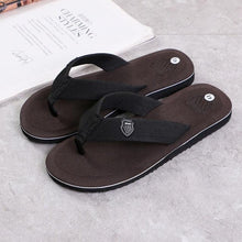Load image into Gallery viewer, Men Summer Flip Flops Beach Sandals Anti-slip Casual Flat Shoes High Quality Slippers Flip Flops For Women Yoga Mat Comfortable Beach Thong Sandals With Arch Support
