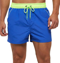 Load image into Gallery viewer, Men Swimwear Shorts Male Swimming Trunks Swimsuits Man Surf Beach Swim Sports Pants Board Mesh New Summer Men's Clothing  Beach Swimming Casual with Adjustable Elastic Cord
