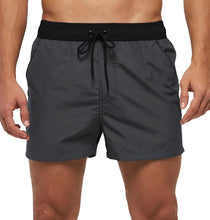 Load image into Gallery viewer, Men Swimwear Shorts Male Swimming Trunks Swimsuits Man Surf Beach Swim Sports Pants Board Mesh New Summer Men's Clothing  Beach Swimming Casual with Adjustable Elastic Cord
