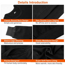 Load image into Gallery viewer, Men Thermal Underwear Set - Long Johns Pants and Long Sleeve
