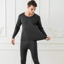 Load image into Gallery viewer, Men Thermal Underwear Set - Long Johns Pants and Long Sleeve
