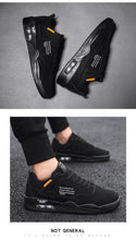 Load image into Gallery viewer, Men White Casual Leather Fashion Sneakers Breathable Sports Running Shoes Leather Running Sport Air Cushion Outdoor Training Sneakers High Quality Design
