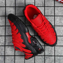 将图片加载到图库查看器，Mens  Air Cushion Mesh Breathable Running Shoes Outdoor Sports Athletic Walking Workout Sneakers Fashion Sport Gym Jogging Tennis Fitness Sneaker
