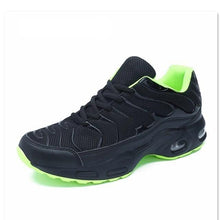 将图片加载到图库查看器，Mens  Air Cushion Mesh Breathable Running Shoes Outdoor Sports Athletic Walking Workout Sneakers Fashion Sport Gym Jogging Tennis Fitness Sneaker
