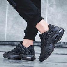 将图片加载到图库查看器，Mens  Air Cushion Mesh Breathable Running Shoes Outdoor Sports Athletic Walking Workout Sneakers Fashion Sport Gym Jogging Tennis Fitness Sneaker

