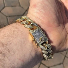 Load image into Gallery viewer, Men's Alloy Metal Bracelet

