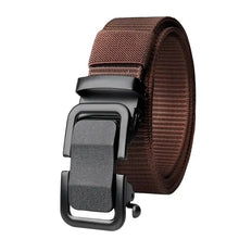 Load image into Gallery viewer, Men's Automatic Metal Buckle Nylon Canvas Webbing Belt
