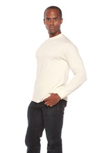 Load image into Gallery viewer, Clearance Men's Bamboo Viscose Long Sleeve Contrast Stitch T-Shirt
