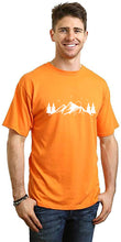 Load image into Gallery viewer, Men's Bamboo Viscose/Organic Cotton Short Sleeve T-Shirt with Print Mauna Kea
