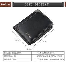将图片加载到图库查看器，Men's Bifold Stylish Wallet
