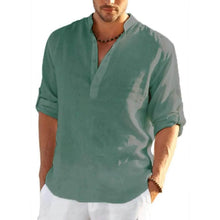将图片加载到图库查看器，Men's Breathable Quick Dry Button Down Shirt T-Shirt Top
