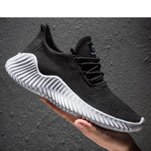 Load image into Gallery viewer, Mens Breathable White Trendy Sneakers  Casual Design  Light Walking Running Trainers Casual Breathable Mesh Men Running Shoes Walking Sneakers

