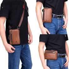 将图片加载到图库查看器，Men's Bum Bag Messenger Bag Fanny Pack Belt Pouch
