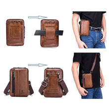 将图片加载到图库查看器，Men's Bum Bag Messenger Bag Fanny Pack Belt Pouch
