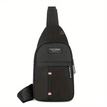将图片加载到图库查看器，Men's Canvas Chest Bag
