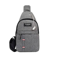 将图片加载到图库查看器，Men's Canvas Chest Bag
