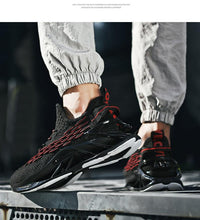 将图片加载到图库查看器，Mens Casual Luxury Shoes Trainer Race White Shoes Fashion Summer Men's Sneakers Fashion Sport Running Non Slip Casual Shoe Athletic Tennis Walking Outdoor Modern Design Shoes
