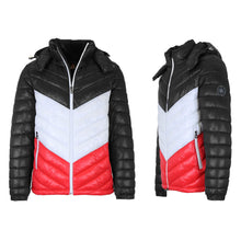 将图片加载到图库查看器，Men's Heavyweight Hooded Puffer Bubble Jacket
