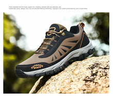 Load image into Gallery viewer, Mens Hiking Boots Non-slip Shoes Walking Climbing Hiking Mountain Ankle High Waterproof Hiking Boots Outdoor Lightweight Shoes Sport Boots Hunting Outdoor Waterproof Mens Shoes
