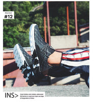 Load image into Gallery viewer, Mens Lightweight Breathable White Sneakers Casual Spring New Fashion Comfortable Walking  Slip-On Sneakers Breathable Fashion Athletic Gym Casual Tennis Sneakers Modern Design Shoes
