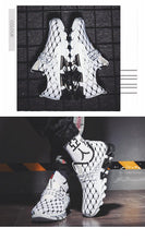 Load image into Gallery viewer, Mens Lightweight Breathable White Sneakers Casual Spring New Fashion Comfortable Walking  Slip-On Sneakers Breathable Fashion Athletic Gym Casual Tennis Sneakers Modern Design Shoes
