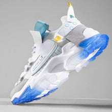 将图片加载到图库查看器，Mens Luxury Sneakers Casual Sports Trainer Race White Shoes Fashion Running Modern Sneakers Autumn Breathable Trendy Mens Walking Casual Sneakers
