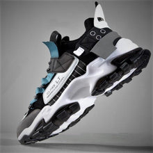 将图片加载到图库查看器，Mens Luxury Sneakers Casual Sports Trainer Race White Shoes Fashion Running Modern Sneakers Autumn Breathable Trendy Mens Walking Casual Sneakers
