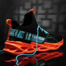 将图片加载到图库查看器，Mens Luxury Sneakers Casual Sports Trainer Race White Shoes Fashion Running Modern Sneakers Autumn Breathable Trendy Mens Walking Casual Sneakers
