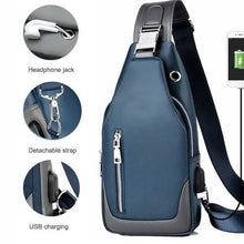 将图片加载到图库查看器，Men's Messenger Shoulder Chest Bag
