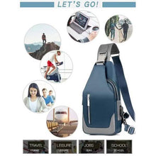 将图片加载到图库查看器，Men's Messenger Shoulder Chest Bag
