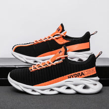Load image into Gallery viewer, Mens Modern Sneakers Autumn Breathable Black Trendy Sneakers Men Walking Casual Light Sports Men's Running Sneakers Non Slip Athletic Tennis Sneakers
