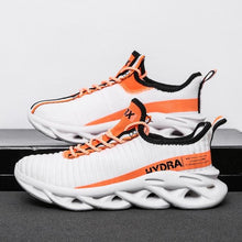 Load image into Gallery viewer, Mens Modern Sneakers Autumn Breathable Black Trendy Sneakers Men Walking Casual Light Sports Men's Running Sneakers Non Slip Athletic Tennis Sneakers
