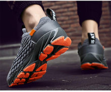Load image into Gallery viewer, Mens Modern Sneakers Breathable Running Shoes Outdoor Sport Casual Couples Gym Mens Lightweight Unique Design Bottom Breathable Tennis Sport Sneakers

